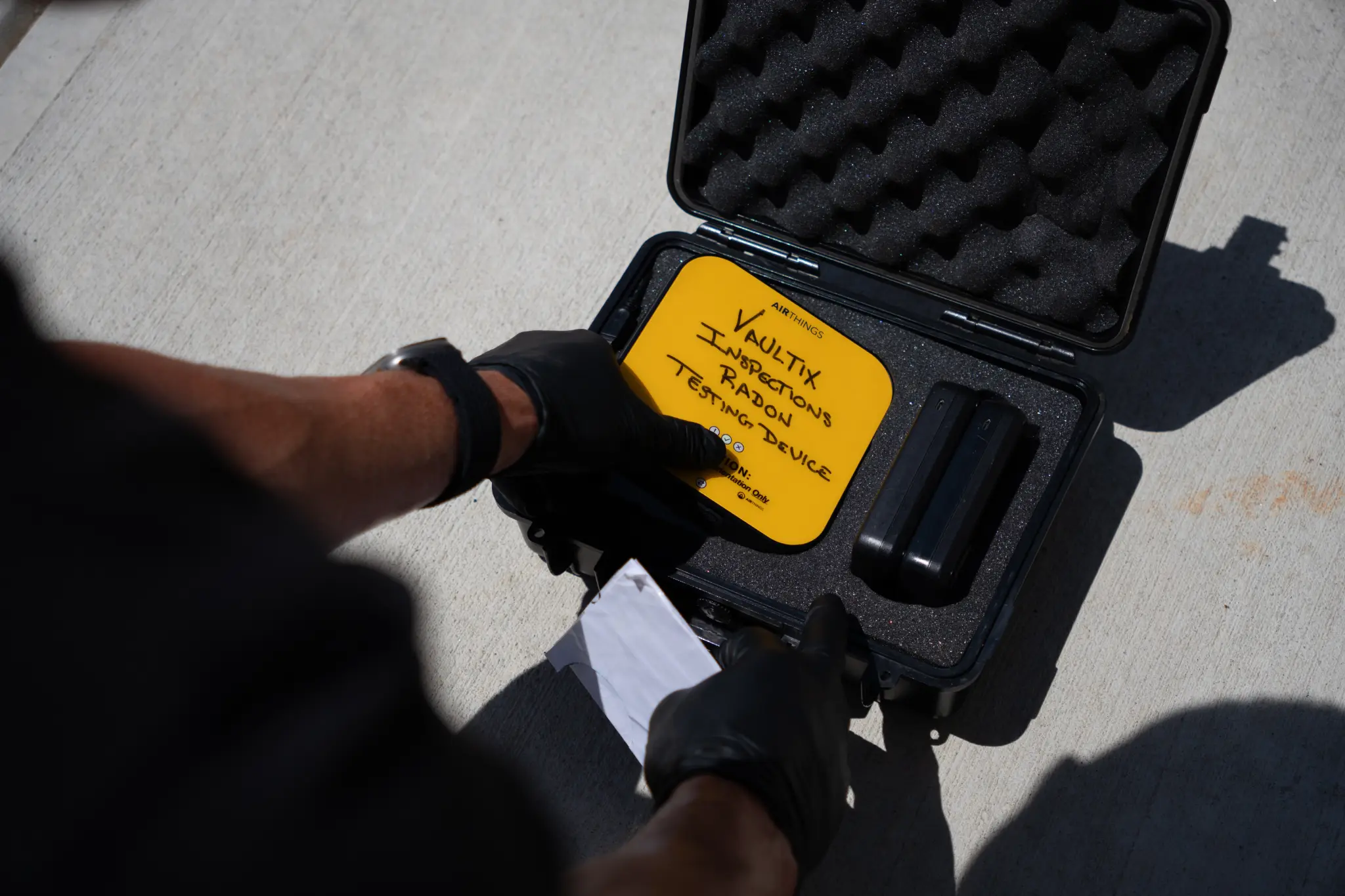 Meet the Team Inspection equipment used during a property evaluation